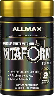 Comprimés multivitaminés ulmax nutrition vitaform premium pour hommes (60 pièces)