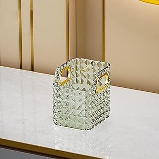 Semi-organisateur de maquillage, grande vitrine de maquillage, organisateur de cosmétiques en plastique, idéal