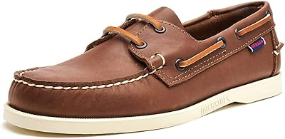 Chaussures bateau sebago docksides portland pour hommes marron 435 eu