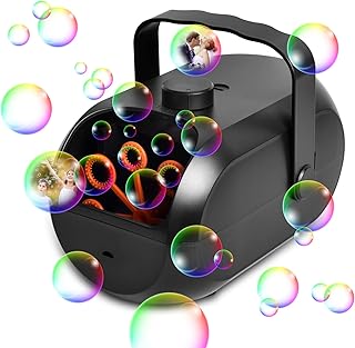 Machine à bulles automatique rechargeable portable ikam 4800 bulles par minute