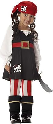 Costume de pirate pour petites filles, taille m (3-4)