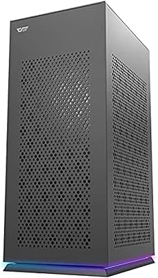 Boîtier atx mini tour dlh 21, boîtier de jeu sfx avec interface usb