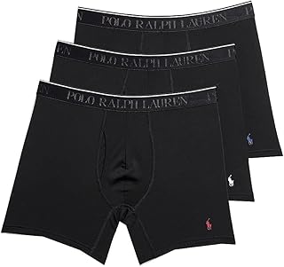 Boxer en microfibre coupe classique polo ralph lauren - lot de 3
