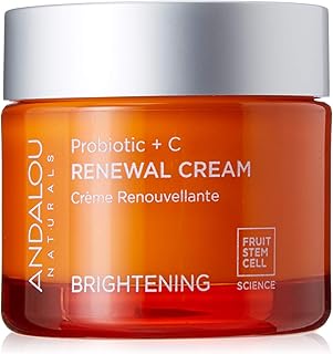 Andalou naturals probiotic + c crème éclaircissante rajeunissante pour la peau, 1,7 fl
