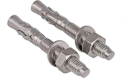 Boulon d'ancrage abm ss boulon traversant jeu de quatre boulons ancrage