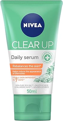 Nivea clear up sérum quotidien pour la peau au sel marin, à l'acide