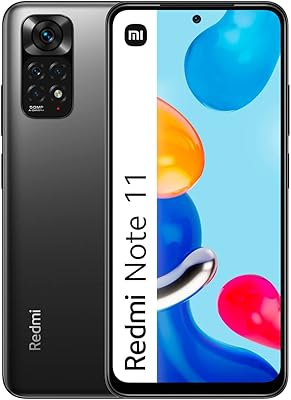 Xiaomi redmi note 11 double sim amoled dot display gris graphite 4 go