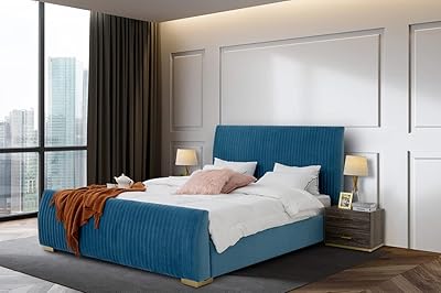 Lit katie de royal furniture (200 x 180) cm meubles de chambre king