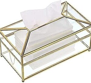 Boîte à mouchoirs rectangulaire en verre transparent dubkart boîte de rangement décorative pour verre. Électroménager, mode, beauté... Diaytar a tout en stock