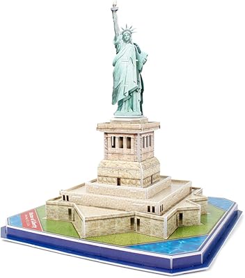 Cubic fun new york puzzles 3d mini modèle de construction en papier