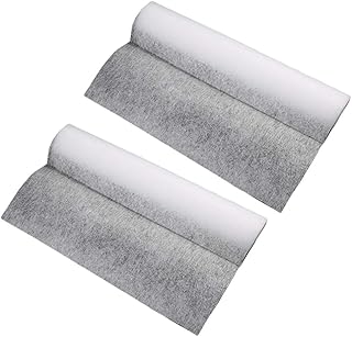 Yarnow 2 rouleaux filtres à graisse papier filtre à graisse tissu de remplacement