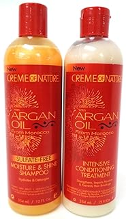 Revitalisant à l'huile d'argan pour soins intensifs creme of nature, 354 ml