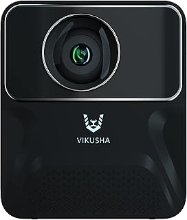 Projecteur android vicosha v860, puce intelligente, wi-fi, bluetooth, hdmi, prend en charge la qualité