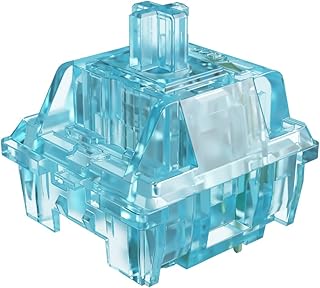 Commutateurs linéaires ako crystal blue, commutateur de clavier à 3 broches 40gf compatible