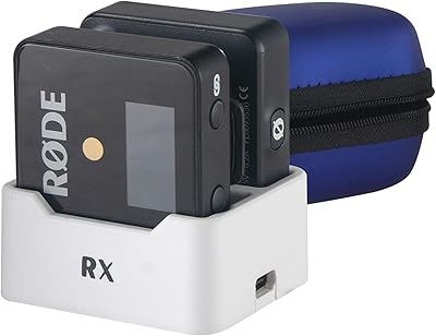 Boîtier de chargeur d'alimentation well industry rd-1 pour microphones sans fil rode go&go