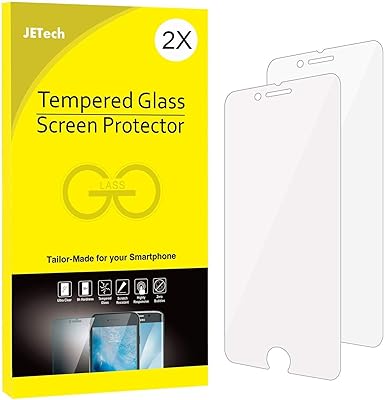 Protecteur d'écran pour iphone 7 plus-iphone 8 plus dureté 9h bord rond