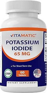 Vitamine iodure de potassium 65 mg par portion 60 comprimés