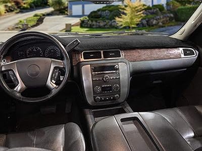 Housse de tableau de bord pour gmc yukon sierra slt denali 2007-2014