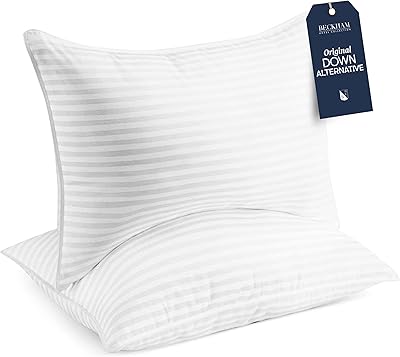 Ensemble d'oreillers de lit king size 2 pièces beckham hotel collection - oreiller