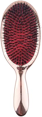Inex grande brosse à cheveux avec épingle en nylon doux, brosse démêlante, brosses à cheveux quotidiennes pour femmes, hommes et enfants avec cheveux bouclés fins à épais, brosse à cheveux démêlante, élimine les frisottis et la distribution d'huile (or rose). Diaytar : Votre partenaire e-commerce au quotidien