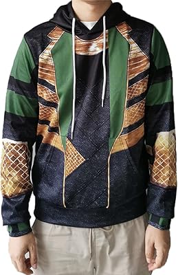 Sweat à capuche loki pour hommes, chemise de sport décontractée à manches longues