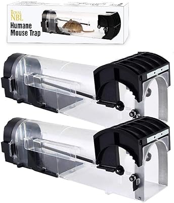 Royal nbl 2 pièces piège à souris sans cruauté pour attraper les souris
