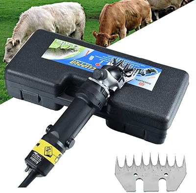 Tondeuse à moutons 320 w peut raser rapidement la laine de rasoir permettant