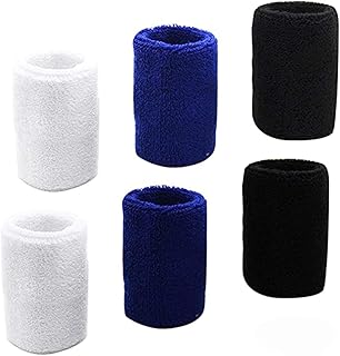 6 bracelets de sport en coton pour hommes et femmes, parfaits pour le tennis, le basket-ball, la course, la gym et l'entraînement. Catalogue géant, prix mini chez Diaytar Sénégal