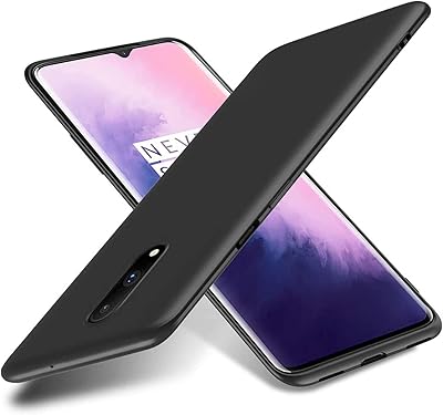 Coque de protection complète kotoli pour oneplus 7, [rigide] [ultra-mince] [anti-chute] matériau fin