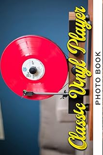 Livre photo classique avec lecteur de vinyle : album unique pour tous