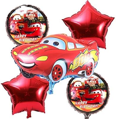 Décorations sur le thème mcqueen de party props