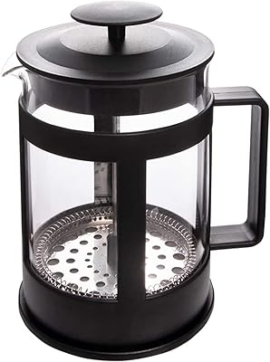 Cafetière et théière à presse française salvar verre borosilicate filtre en acier