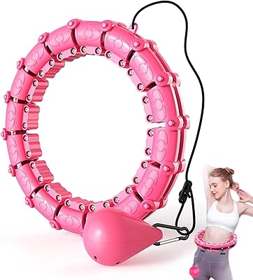Hula hoop de perte de poids intelligent pour adultes 2 en 1