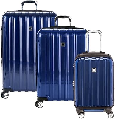 Bagage rigide extensible delsey paris helium aero collection avec roulettes
