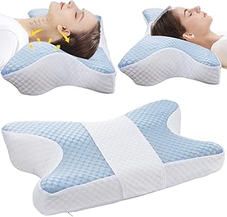 Oreiller cervical en mousse à mémoire de forme, oreiller de soutien du cou