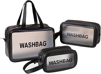 Trousses de toilette portables en pvc pour femmes et hommes, trousses de maquillage