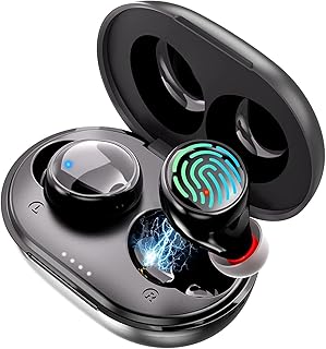 Écouteurs sans fil c5m, écouteurs stéréo avec bluetooth avancé v5.0 ipx7 étanche