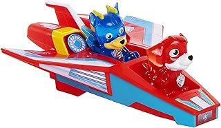 Coffret de jeu nickelodeon paw patrol mini jet avec chase et marshall inclus