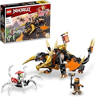 Lego ninjago 71782 kit de développement du dragon de terre de cole