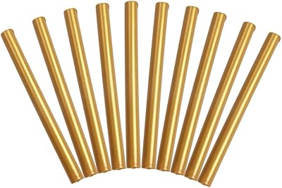 Vanki 10 pièces colle à cacheter vintage bâtons de cire à cacheter fournitures