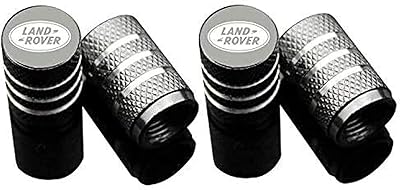 4 pièces couvercles de valve d'air de pneu de voiture - couvercle