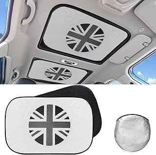 Parasol pare-soleil uv intérieur de voiture compatible avec les accessoires mini cooper r56/f56/f54/r55/f55/r60