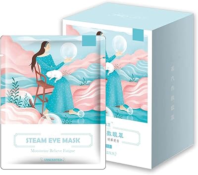 Masque à vapeur pour les yeux paquet de 10 masques yeux chaude soulage