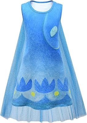 Medsamaan costume de coquelicot pour filles, tenues de cosplay, ensemble de déguisement