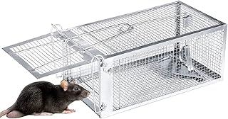Piège à souris homarket, piège en cage pour animaux vivants, capture et libération