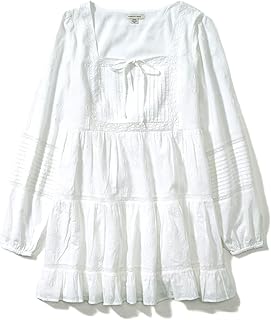 Robe babydoll à manches longues pentac pour femme