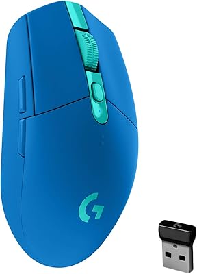 Souris de jeu sans fil logitech g lightspeed 305 capteur hero