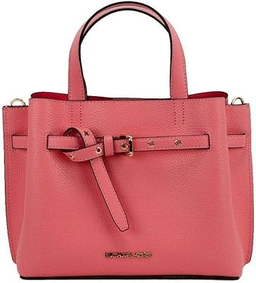 Un petit sac cartable à trois poches avec logo mk d'amelia