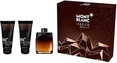 La collection complète de l'eau de parfum mont blanc legend night 100 ml