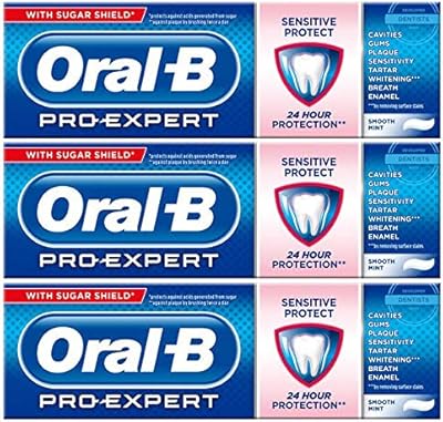 Dentifrice blanchissant oral-b pro-expert pour peaux douces et sensibles 75 ml